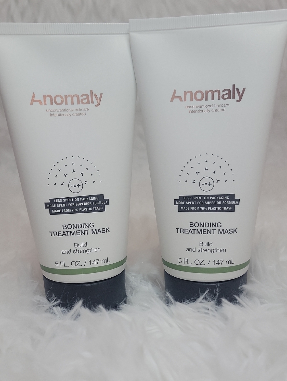 Anomaly Bonding Treatment Mask w/ Keratin For Dry & Damaged Hair-Set Of 2. 5oz.